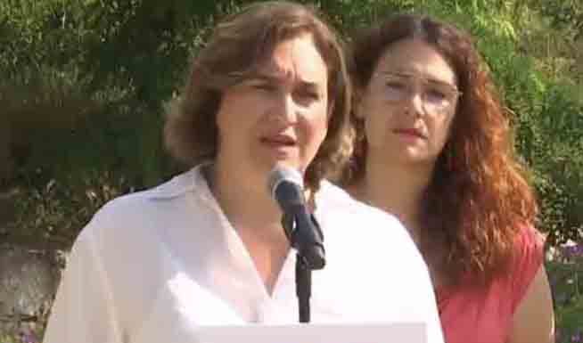 Ada Colau anuncia que se vuelve a presentar a un tercer mandato Ada Colau anuncia que se vuelve a presentar a un tercer mandato