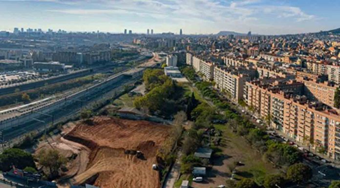 Empiezan las obras para nivelar el sector Colorantes-Renfe, en Sant Andreu Empiezan las obras para nivelar el sector Colorantes-Renfe, en Sant Andreu