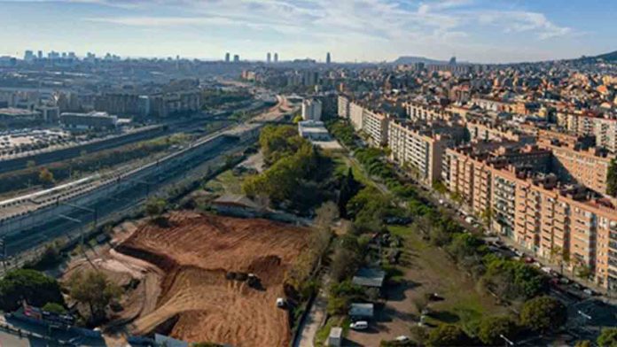Empiezan las obras para nivelar el sector Colorantes-Renfe, en Sant Andreu