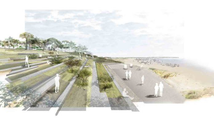 Así será el nuevo paseo marítimo de la Mar Bella hasta Besòs Así será el nuevo paseo marítimo de la Mar Bella hasta Besòs