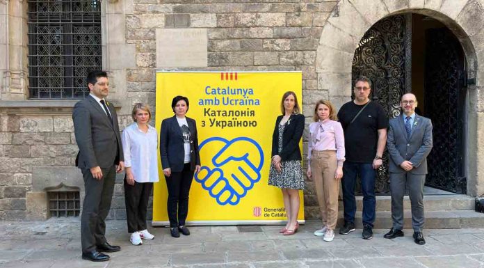 Alsina traslada a diputados ucranianos todo el soporte del Govern Alsina traslada a diputados ucranianos todo el soporte del Govern