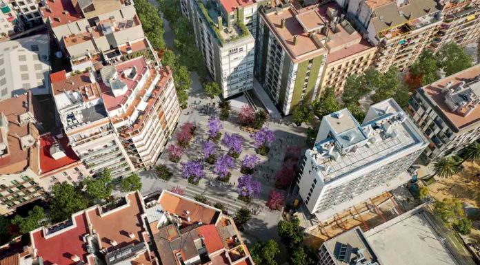 Las obras de los cuatro ejes de la Superilla del Eixample comenzarán en julio Las obras de los cuatro ejes de la Superilla del Eixample comenzarán en julio