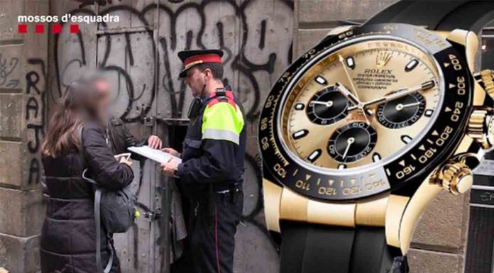 Roba un reloj de 40.000 euros a un turista en la Rambla Detenidos 31 ladrones multirreincidentes durante el fin de semana