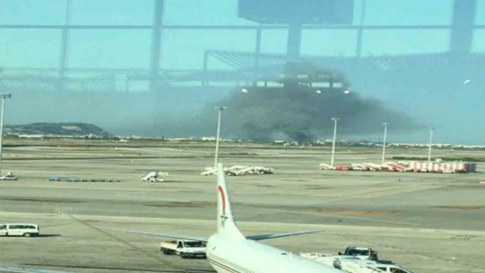 Un incendio en el aeropuerto de El Prat obliga a activar la alerta AEROCAT