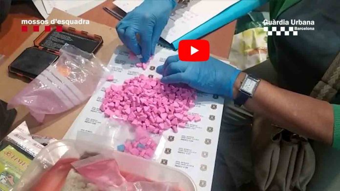 Intervienen cerca de 45 kilos de drogas de diseño en Barcelona