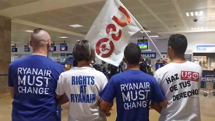 12 nuevas jornadas de huelga de Ryanair en julio
