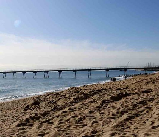 Un policía fuera de servicio impide una agresión homófoba en la playa de Badalona Un policía fuera de servicio impide una agresión homófoba en la playa de Badalona
