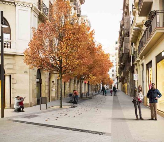 El pasaje de Marimon, en Sant Gervasi, se convertirá en semi peatonal El pasaje de Marimon, en Sant Gervasi, se convertirá en semi peatonal