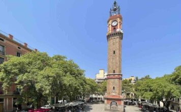 Visitas guiadas a la Torre del Reloj de Gràcia por la Fiesta Mayor