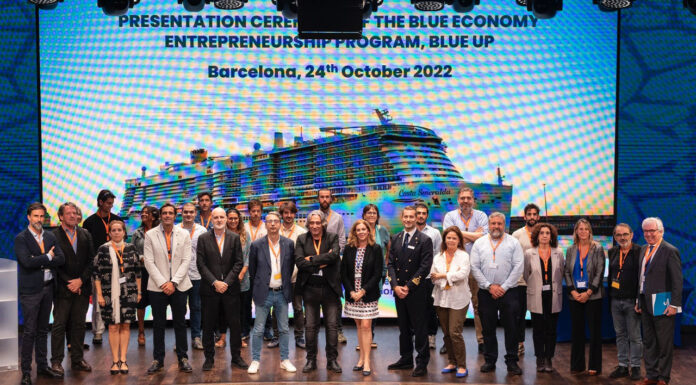 11 proyectos de economía azul inician el programa BLUE-UP a borde de un crucero 11 proyectos de economía azul inician el programa BLUE-UP a borde de un crucero