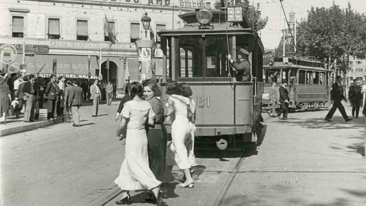 Así eran los tranvías en la Barcelona del siglo XIX y XX