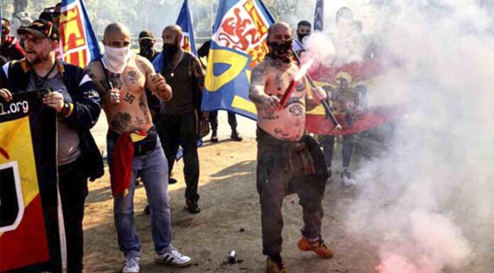 Barcelona denuncia ante la fiscalía los cánticos fascistas del 12 de octubre Barcelona denuncia ante la fiscalía los cánticos fascistas del 12 de octubre