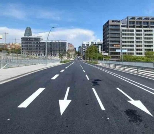 La calle Tánger ya es eje conector del Eixample con el 22@ La calle Tánger ya es eje conector del Eixample con el 22@