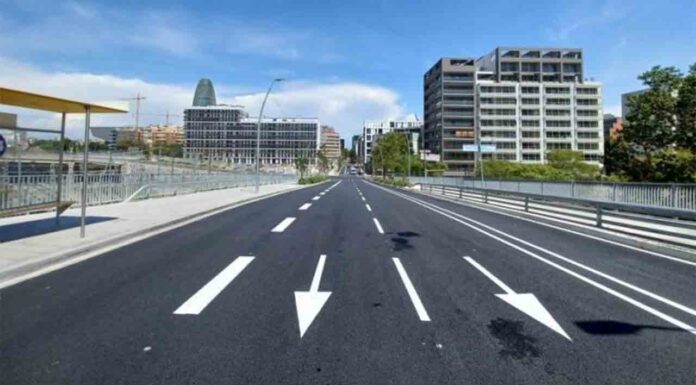 La calle Tánger ya es eje conector del Eixample con el 22@ La calle Tánger ya es eje conector del Eixample con el 22@