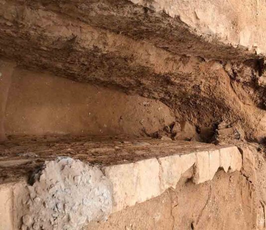 Las obras de rehabilitación de Can Valent hacen aflorar restos arqueológicos de la masía Las obras de rehabilitación de Can Valent hacen aflorar restos arqueológicos de la masía