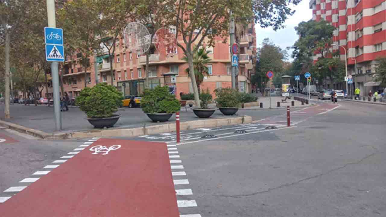 Abierto el carril bici que conecta Sant Andreu y La Sagrera con Sant Martí y el Eixample