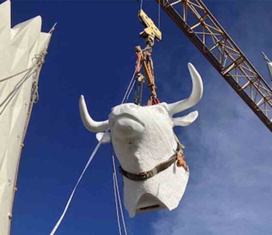 Finalizada la torre del Evangelista Lucas de la Sagrada Familia Finalizada la torre del Evangelista Lucas de la Sagrada Familia