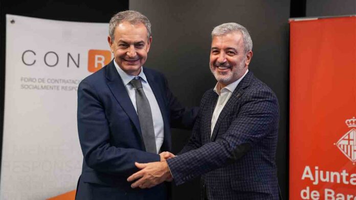 Zapatero reivindica las cláusulas sociales como el camino a una política 