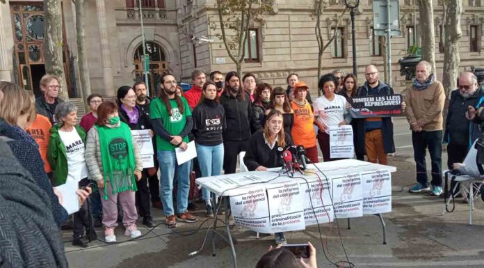 Más de 40 entidades y movimientos contra la reforma del Código Penal Más de 40 entidades y movimientos contra la reforma del Código Penal