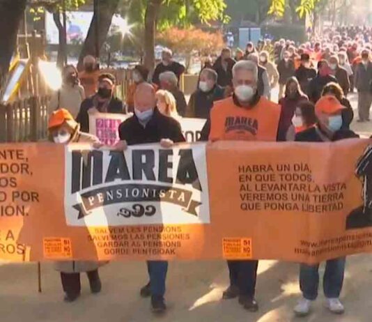 Marea Pensionista rechaza el nuevo cálculo de las pensiones de Escrivá Marea Pensionista rechaza el nuevo cálculo de las pensiones de Escrivá