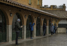 Ya está nevando en Barcelona Ya está nevando en Barcelona