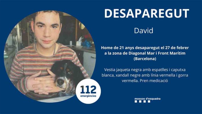 Desaparecido un joven de 21 años en la zona de Diagonal Mar