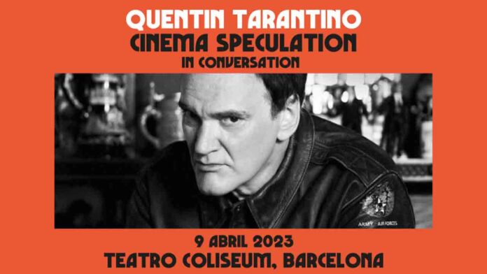 Quentin Tarantino presentará su nuevo libro en el Teatre Coliseum