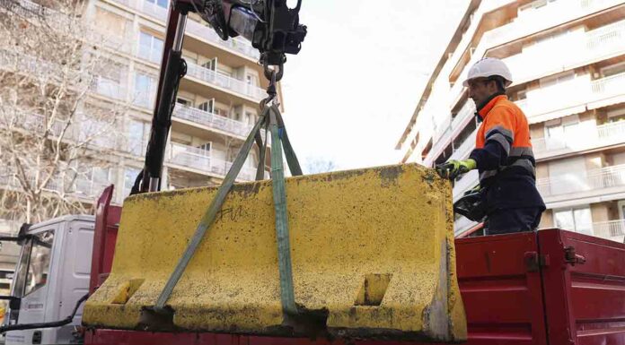 Retirada definitiva de los bloques de hormigón de las terrazas Termina la retirada de bloques de hormigón de las terrazas instaladas durante la pandemia