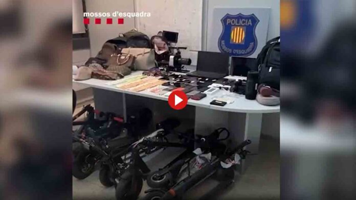 Detienen en Barcelona a dos de los ladrones más activos de Europa