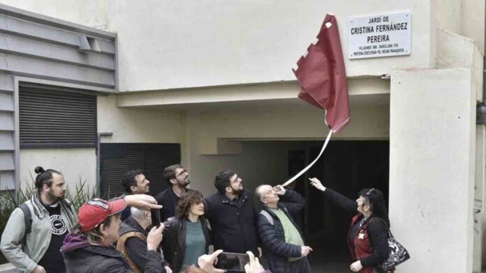 Cristina Fernández da nombre al interior de manzana del antiguo cine Urgell