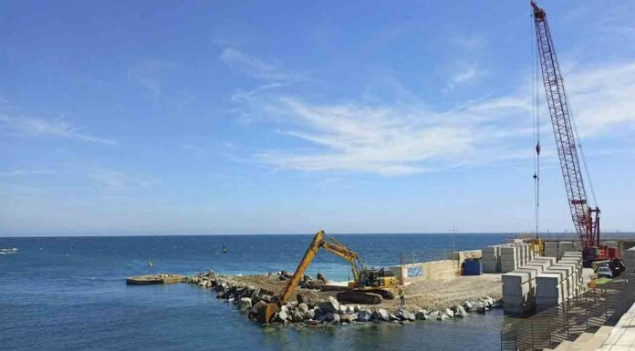 El Puerto Olímpico impulsa los trabajos del dique del Centro Municipal de Vela El Puerto Olímpico impulsa los trabajos del dique del Centro Municipal de Vela