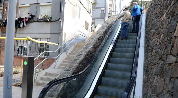 Nuevas escaleras mecánicas en Ciutat Meridiana para mejora de accesibilidad Nuevas escaleras mecánicas en Ciutat Meridiana para mejora de accesibilidad