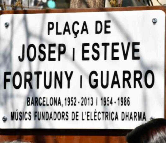 Los hermanos Fortuny de la Eléctrica Dharma ya tienen una plaza en Sants Los hermanos Fortuny de la Eléctrica Dharma ya tienen una plaza en Sants
