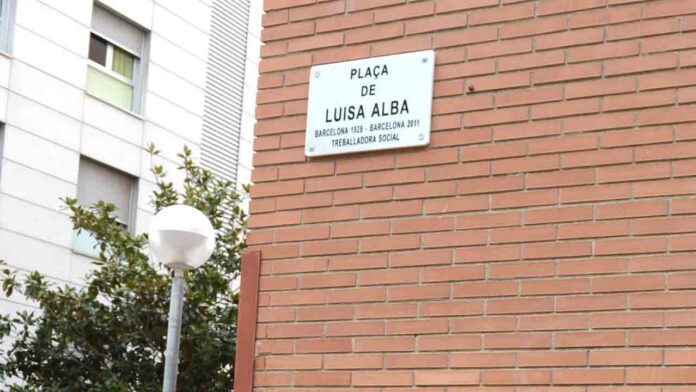 El barrio de Verdun pone el nombre de Luisa Alba a una plaza