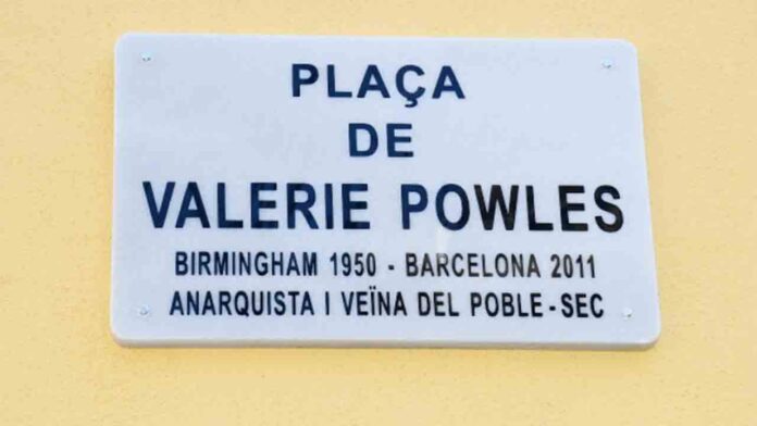 Poble-sec dedica una plaza a Valerie Powles
