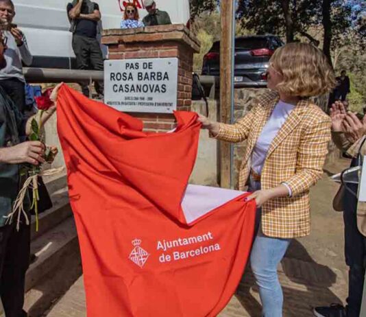Rosa Barba Casanovas ya tiene un espacio a su nombre en Collserola Rosa Barba Casanovas ya tiene un espacio a su nombre en Collserola