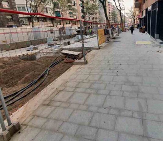 Avanzan las obras de transformación de la calle de Pi i Margall Avanzan las obras de transformación de la calle de Pi i Margall