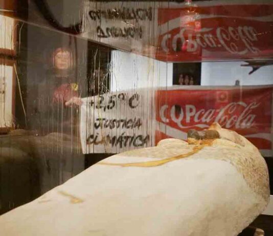 Investigan a dos activistas por una protesta en el Museu Egipci Investigan a dos activistas por una protesta en el Museu Egipci