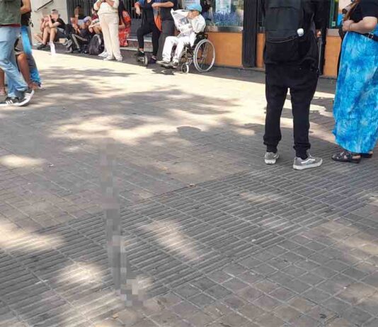 Los Mossos acuden al desahucio de un piso propiedad de Caixa Bank en el Paralelo Los Mossos acuden al desahucio de un piso propiedad de Caixa Bank en el Paralelo