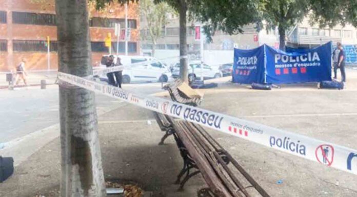 Investigan la muerte violenta de un sintecho en Sant Martí Investigan la muerte violenta de un sintecho en Sant Martí