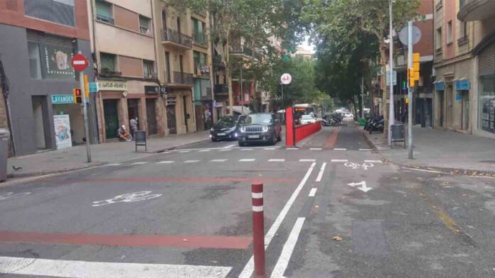 Abierto un nuevo tramo de carril bici en la calle Independencia