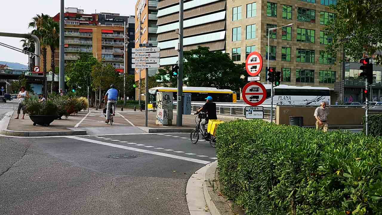 Afectaciones a la movilidad en Gran Vía con Plaza Cerdà