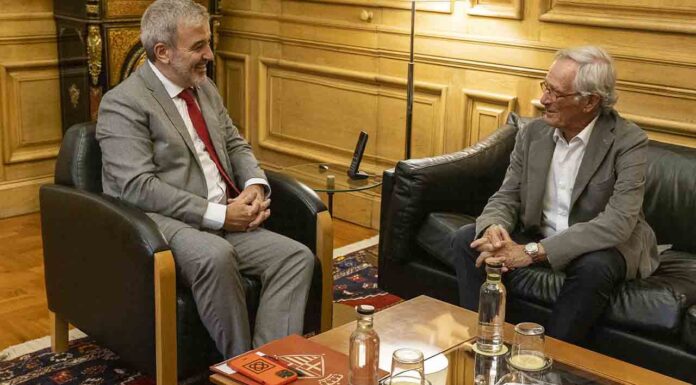 Collboni se reúne con Trias en el marco de la ronda de contactos Collboni se reúne con Trias en el marco de la ronda de contactos