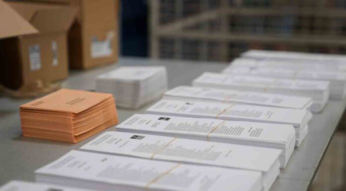 Todo a punto en Barcelona para las Elecciones Generales del 23J Todo a punto en Barcelona para las Elecciones Generales del 23J