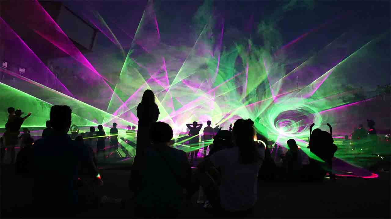 Vuelve el Laser Show, el espectáculo estrella del verano del Parque de atracciones Tibidabo