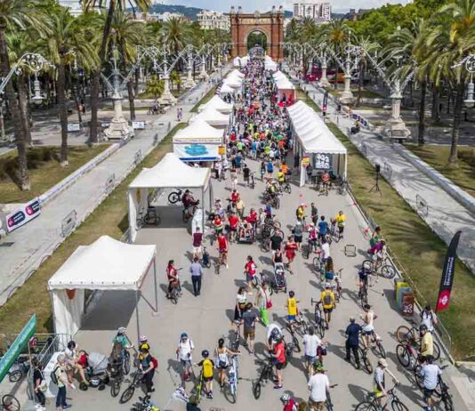La fiesta de La Vuelta 23 llenará el paseo de Lluís Companys La fiesta de La Vuelta 23 llenará el paseo de Lluís Companys