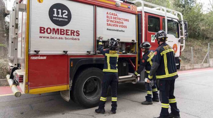 Evacuado el parking Saba de Urquinaona por un incendio Evacuado el parking Saba de Urquinaona por un incendio