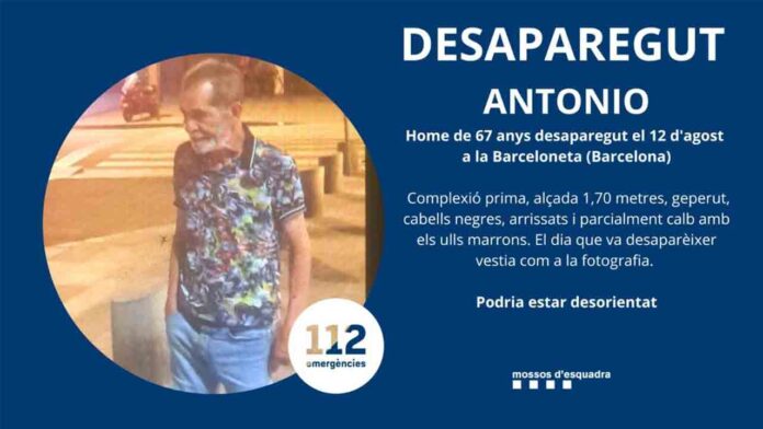 Los Mossos buscan a un hombre desaparecido en la Barceloneta