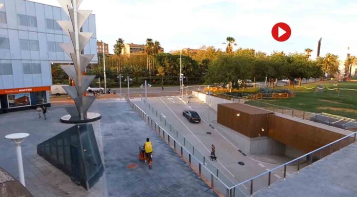 Nuevo acceso al Moll de Mestral en el Port Olímpic Nuevo acceso al Moll de Mestral en el Port Olímpic