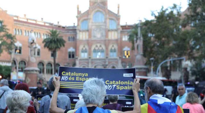 Protesta contra la reunión de ministros de Transportes europeos en Sant Pau Protesta contra la reunión de ministros de Transportes europeos en Sant Pau